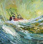 “Fishing Off Carloway”, by Ivor MacKay